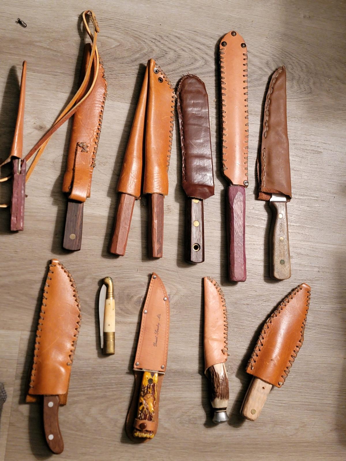 Handmade knives and some with brand markings - Vancouver, Washington - FleaMarketBay
