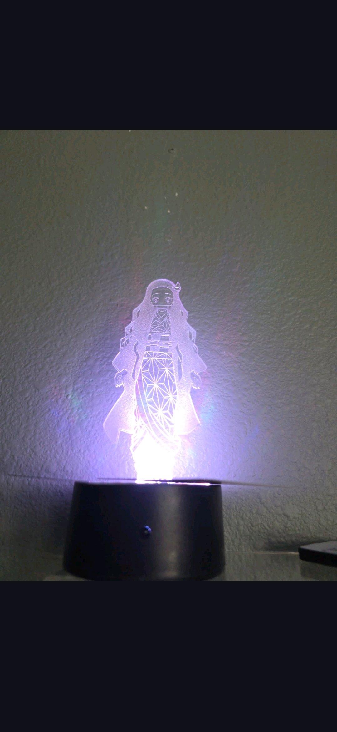 Nezuko illusion lamp