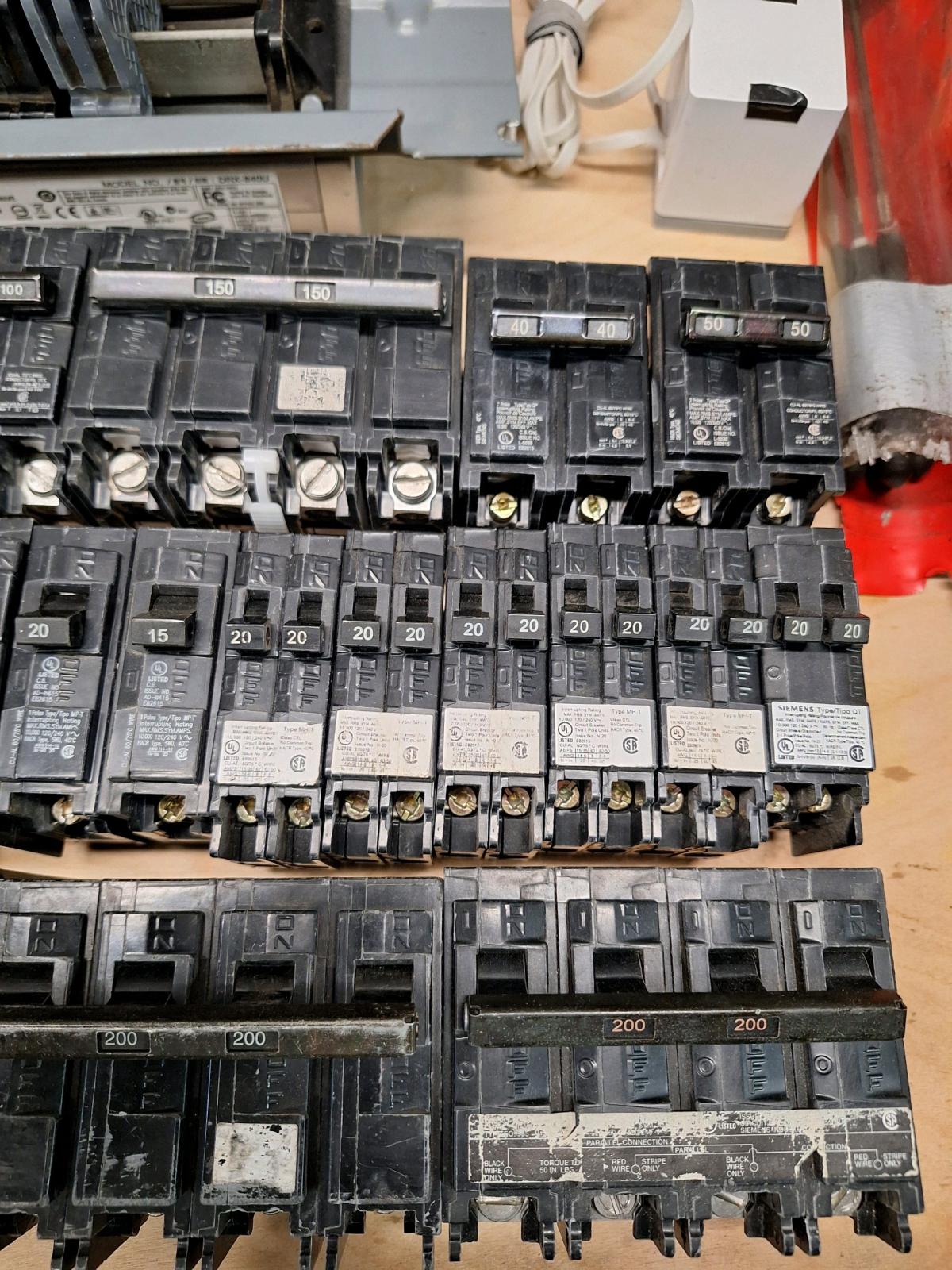 Siemens Breaker lot - Winchester, California - FleaMarketBay