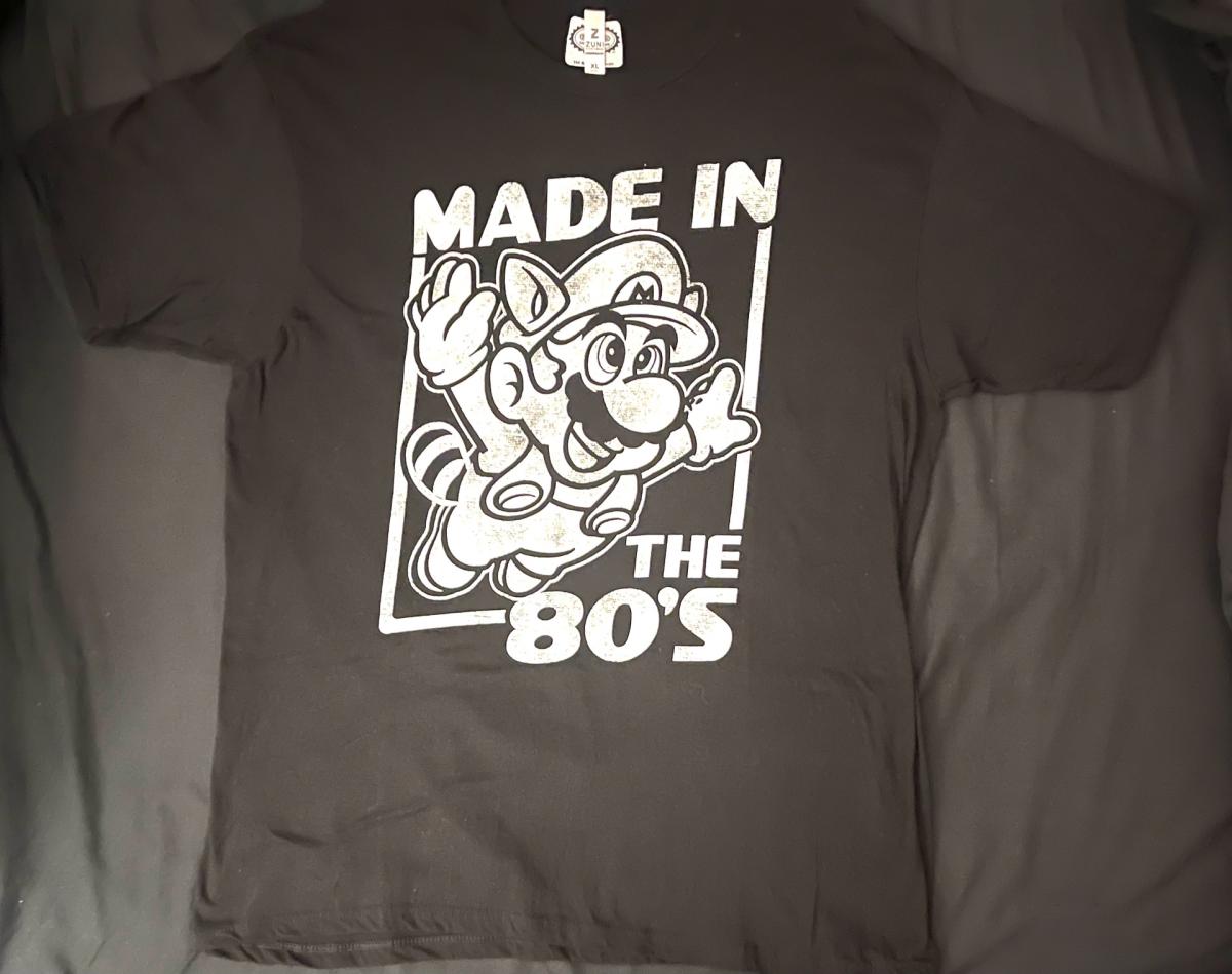 Super Mario Made in the 80s Top - Norwood, Massachusetts