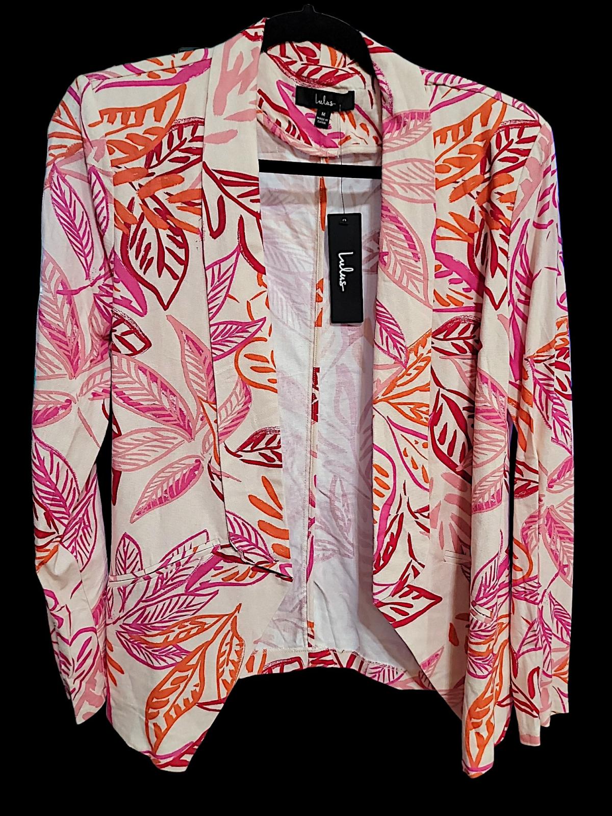 Womens LuLu Blazer NWT