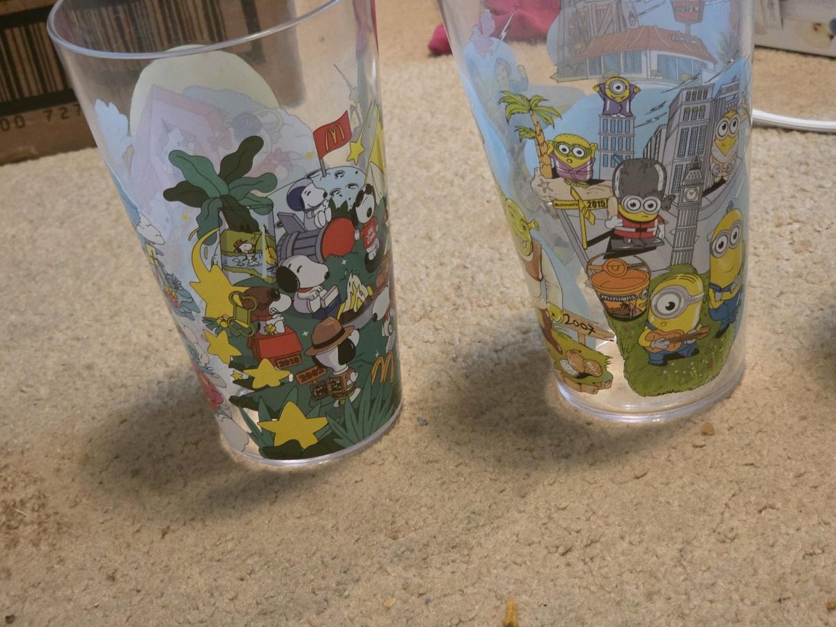 5 McDonalds collectible limited cups - Crabtree, Pennsylvania - FleaMarketBay