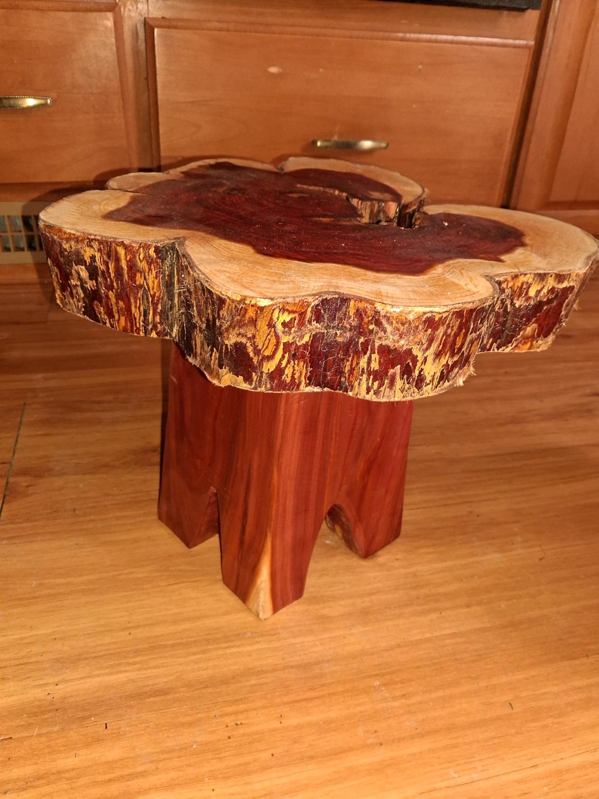 Handcrafted cedar footstools - Madisonville, Tennessee - FleaMarketBay
