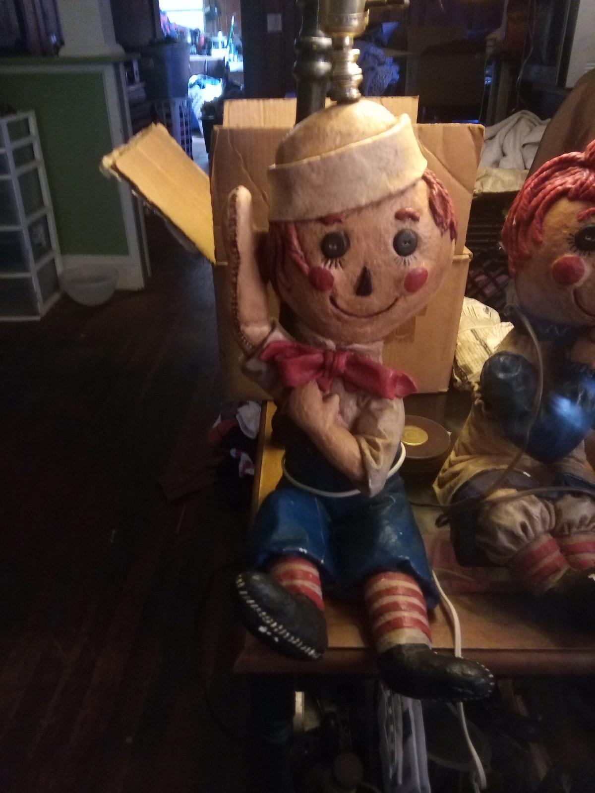 raggedy ann and Andy lamp - Pensacola, Florida - FleaMarketBay