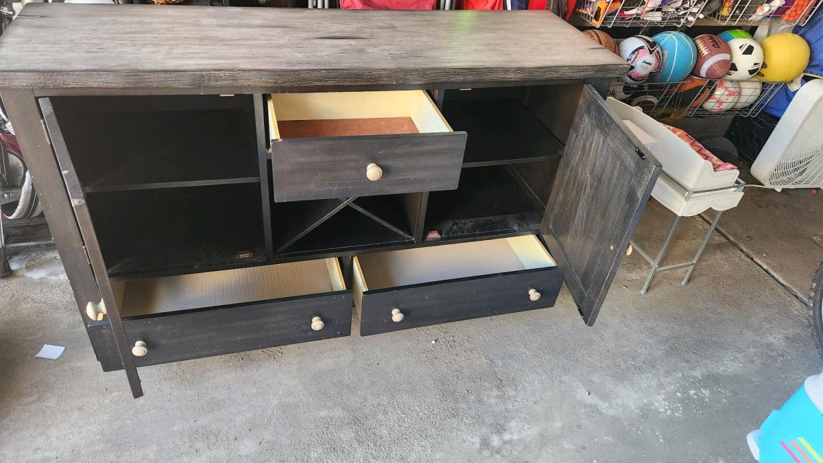 Rustic Modern Farmhouse Dining Set  Table 6 Chairs  Matching - Aurora, Colorado - FleaMarketBay