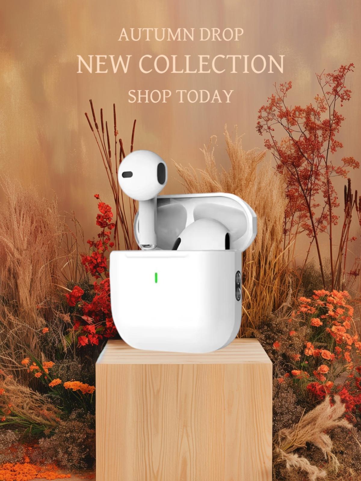 Wireless Bluetooth Earbuds with Charging Case  White - Austin, Texas