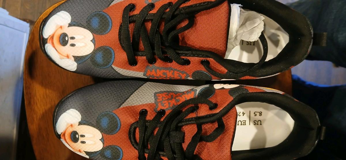 mickey mouse shoes - Angie, Louisiana - FleaMarketBay