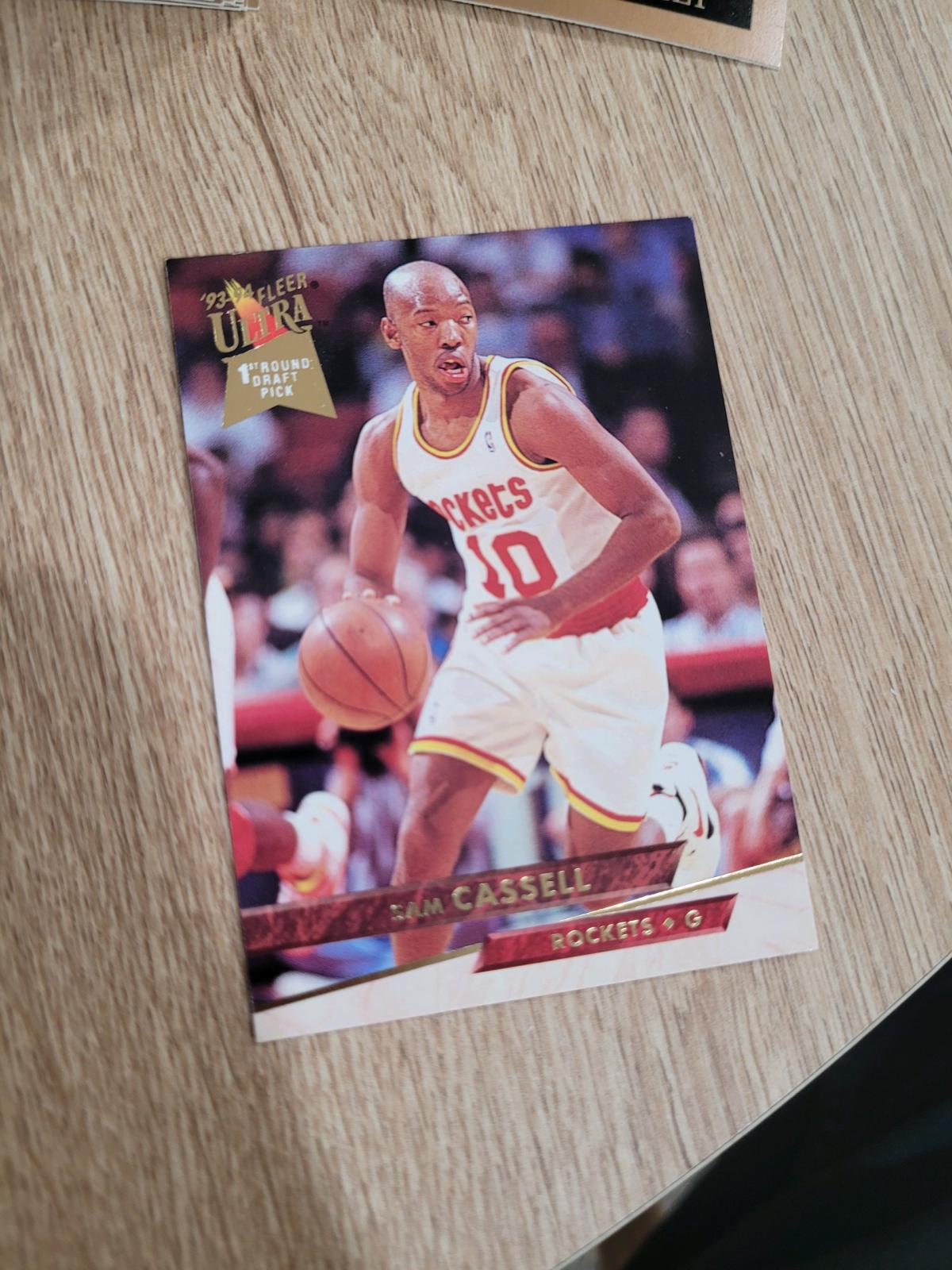 1993 Fleer Ultra Sam Cassell 1st Round draft pick card - Pen Argyl, Pennsylvania - FleaMarketBay