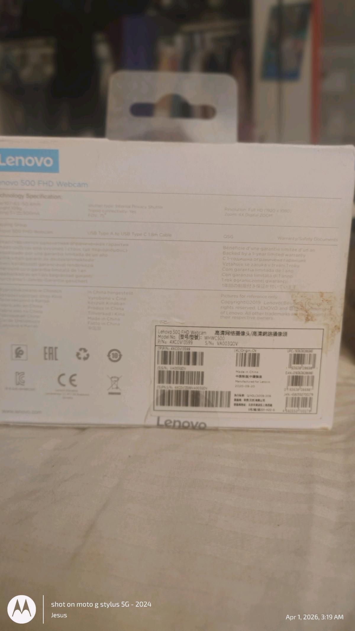 Lenovo hd webcam - Oklahoma City, Oklahoma - FleaMarketBay