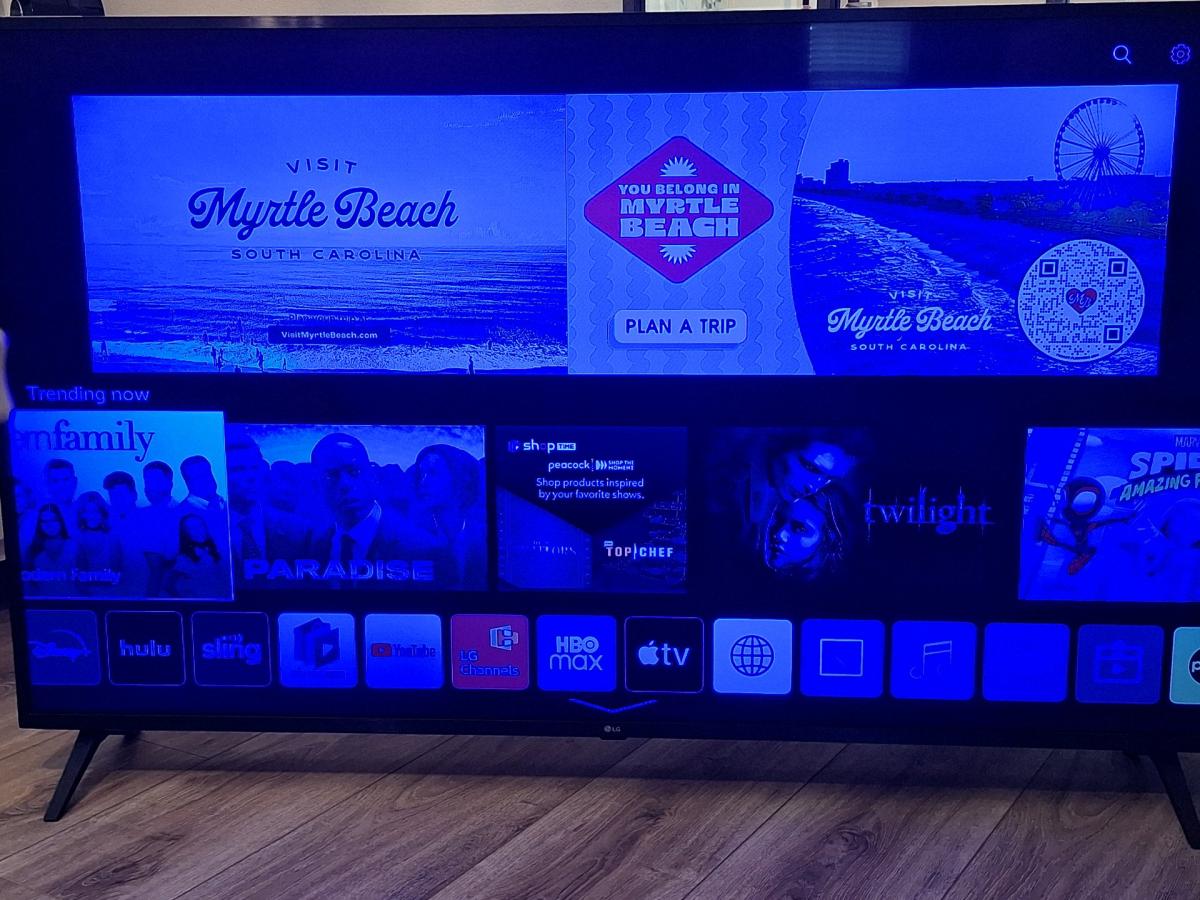 65 inch LG tv - Winchester, California - FleaMarketBay