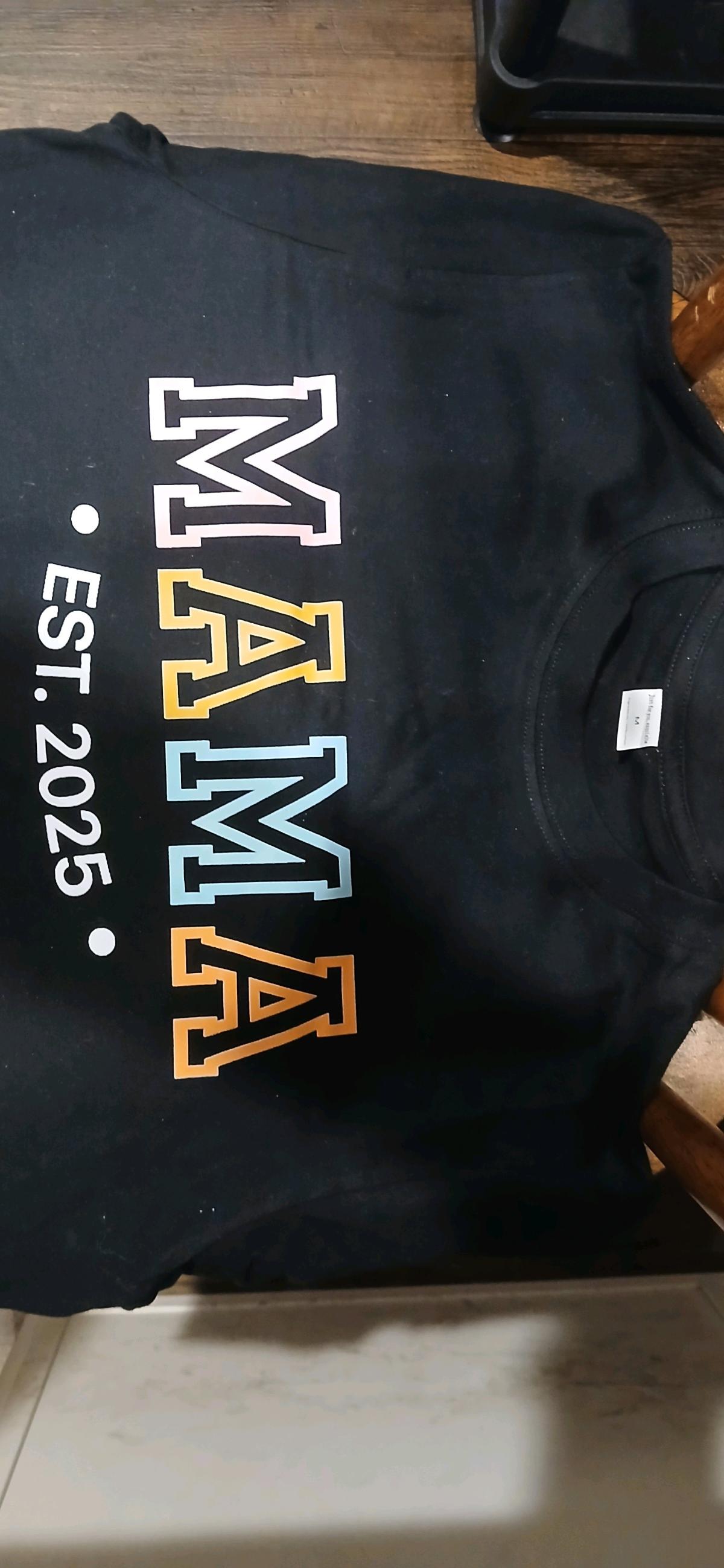 MAMA est 2025 black shirt - Angie, Louisiana - FleaMarketBay