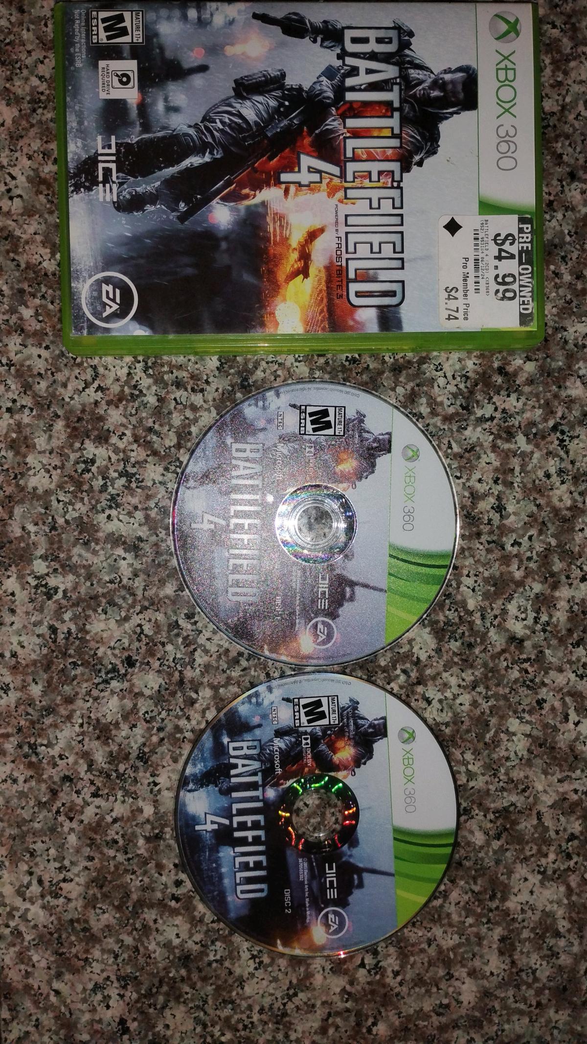 battlefield 4 Xbox 360 - Gilroy, California - FleaMarketBay