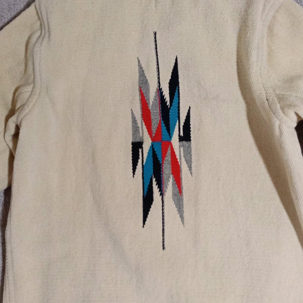 Rare 1940s Chimayo Wool SW Indian Blanket Jacket - Colorado Springs, Colorado - FleaMarketBay