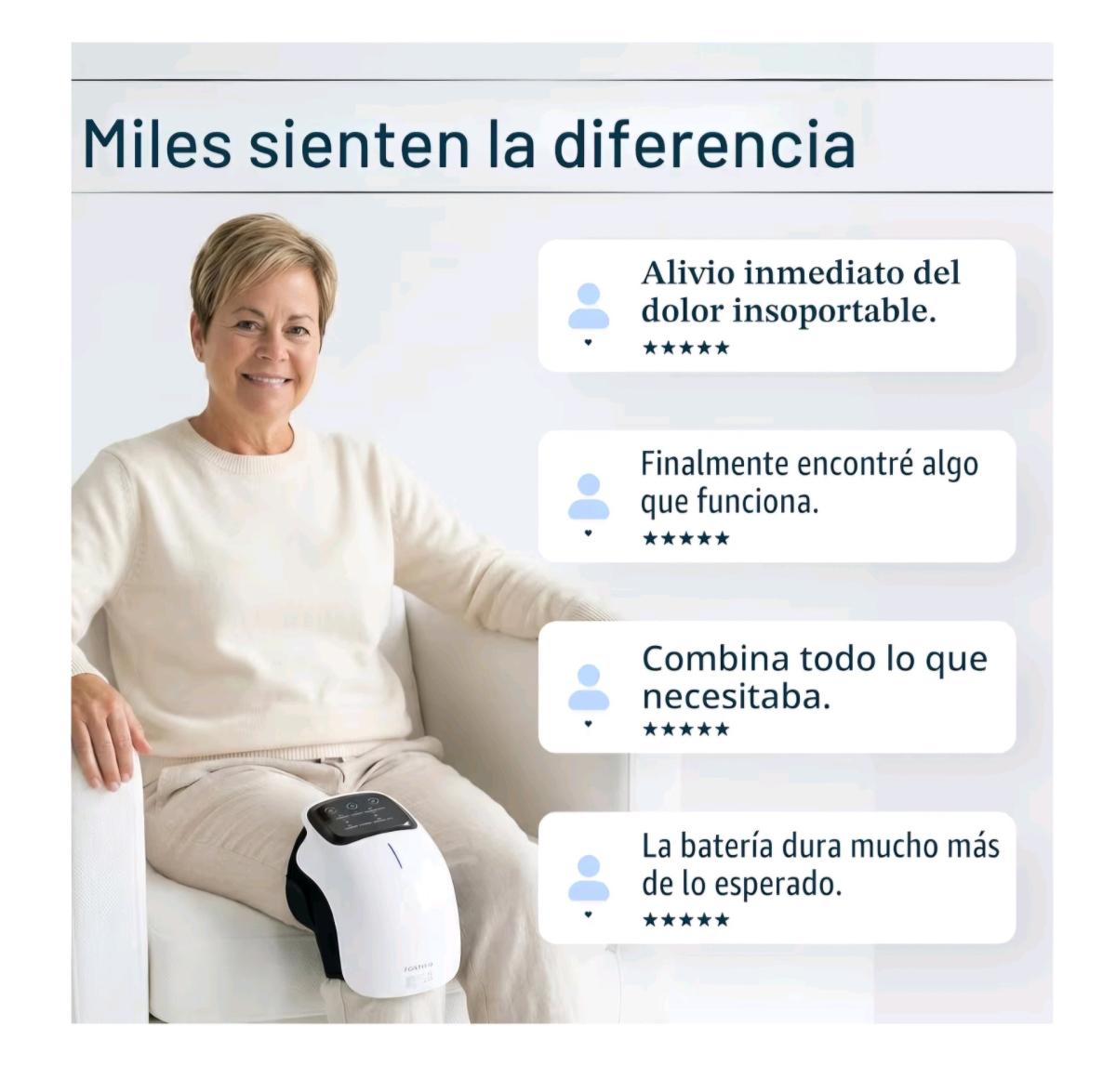 Masajeador de rodilla inteligente para aliviar el dolor - Carrollton, Texas - FleaMarketBay