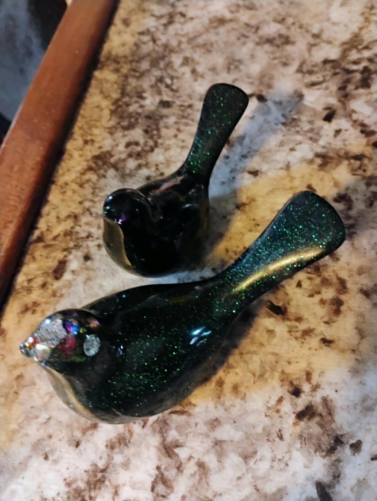 resin bird pair - Rensselaer, Indiana