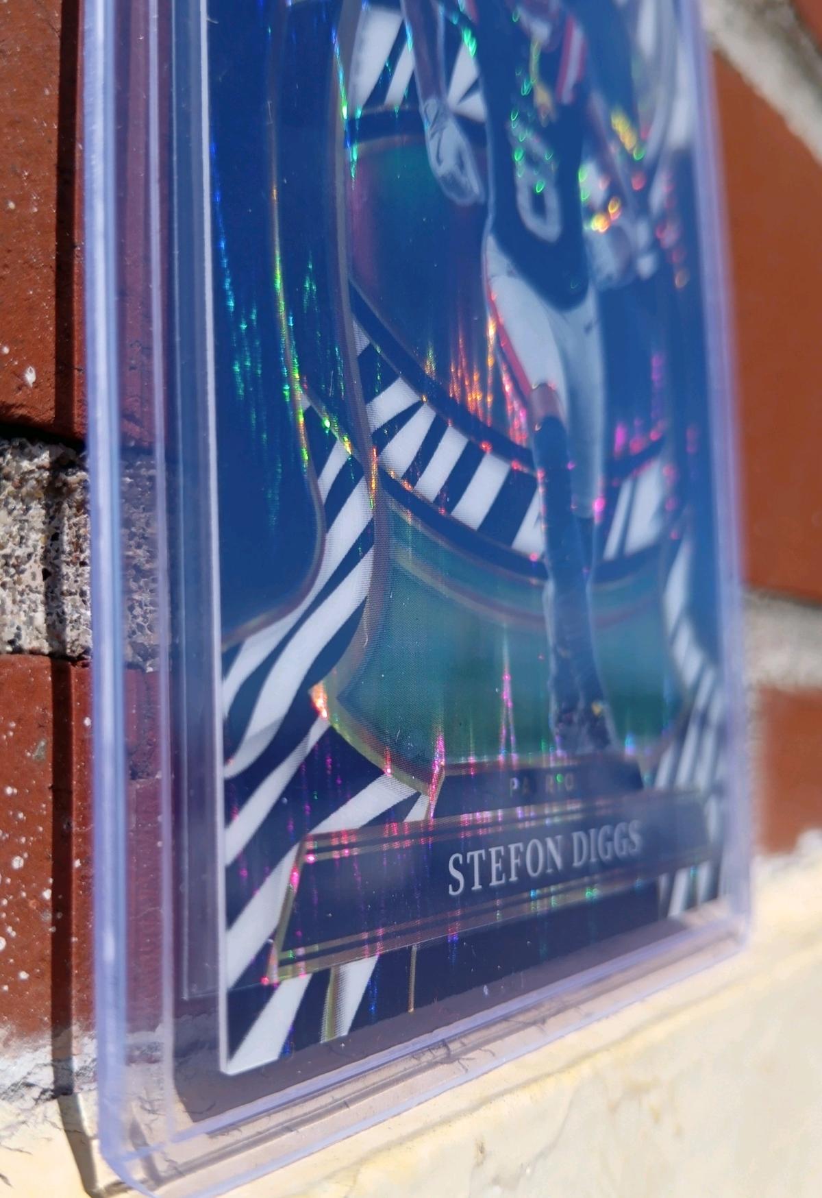 2025 Panini Select Stefon Diggs Zebra Prizm Case Hit 79 - Portland, Oregon - FleaMarketBay