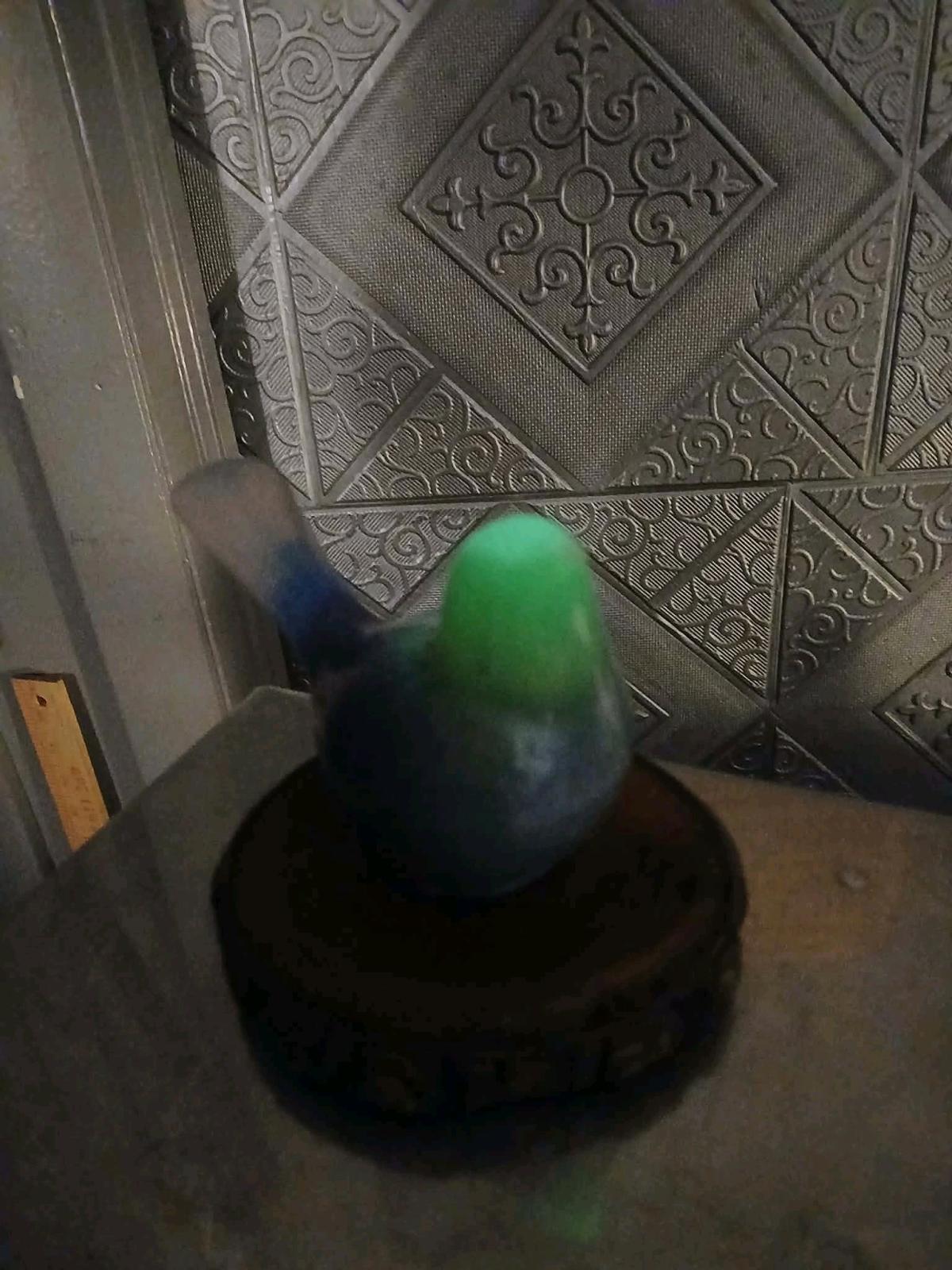 collectible bird figurine he glows in the dark handmade art - Cleburne, Texas - FleaMarketBay