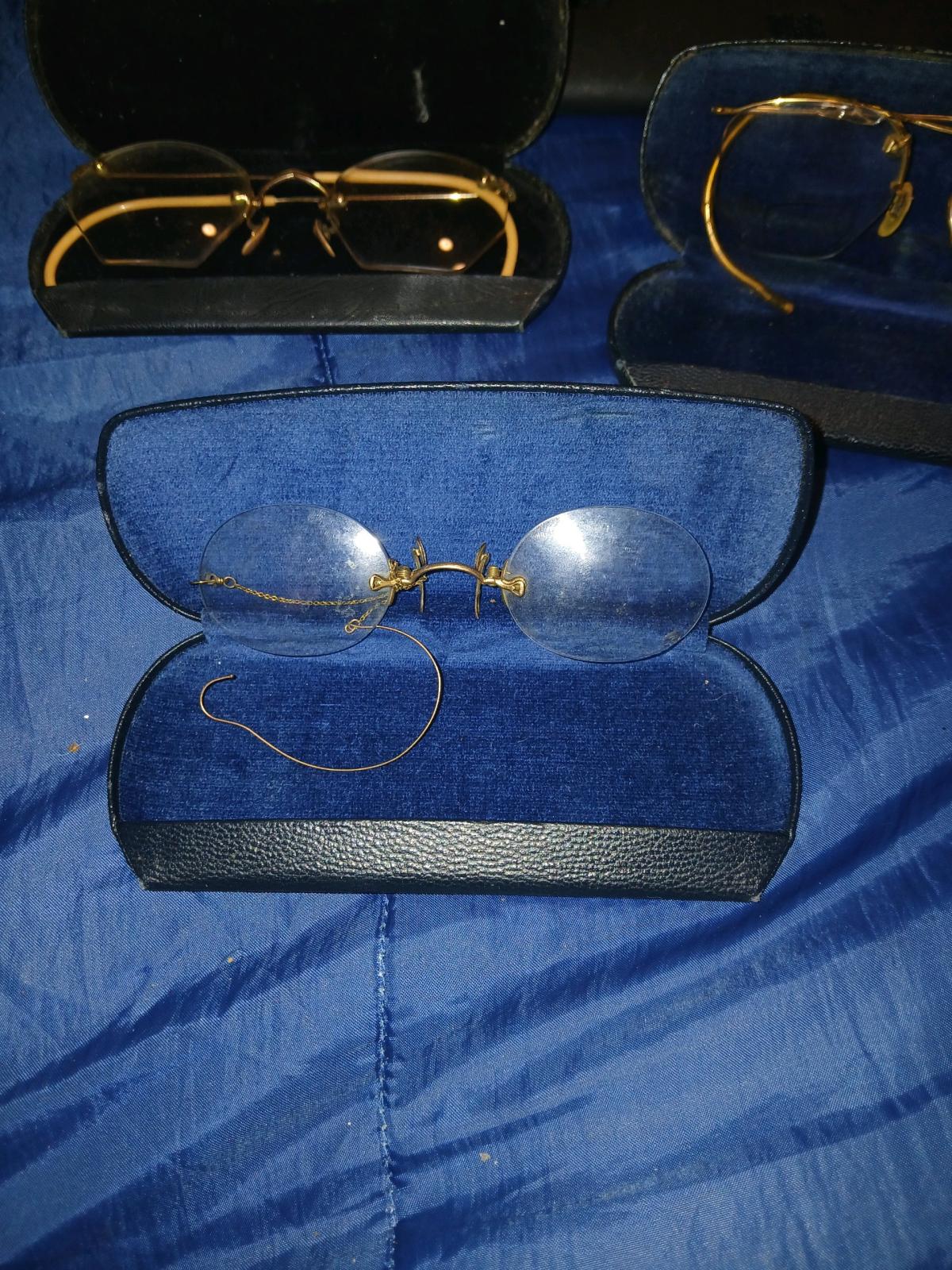 pinch nez spectacles eyeglasses from 1900