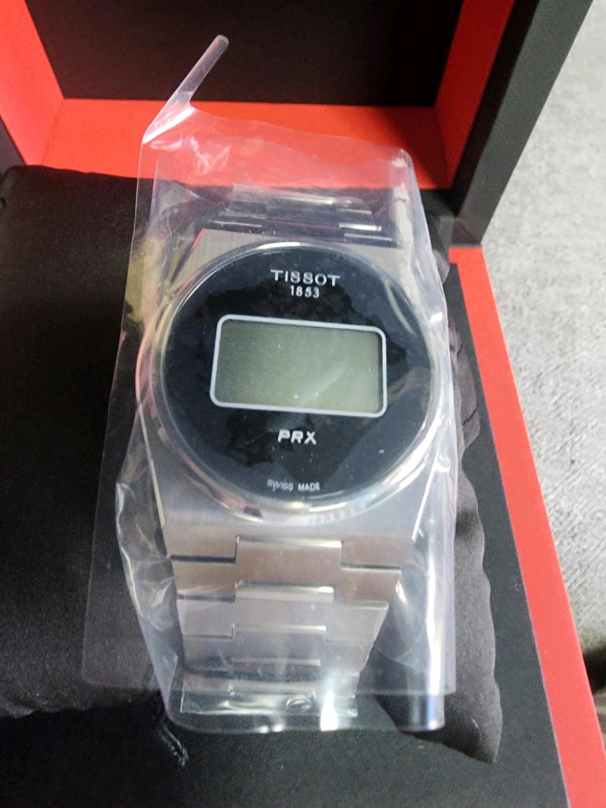 Tissot PRX Digital 40MM Quartz SS Silver Mens Watch T1374631 - San Bernardino, California - FleaMarketBay