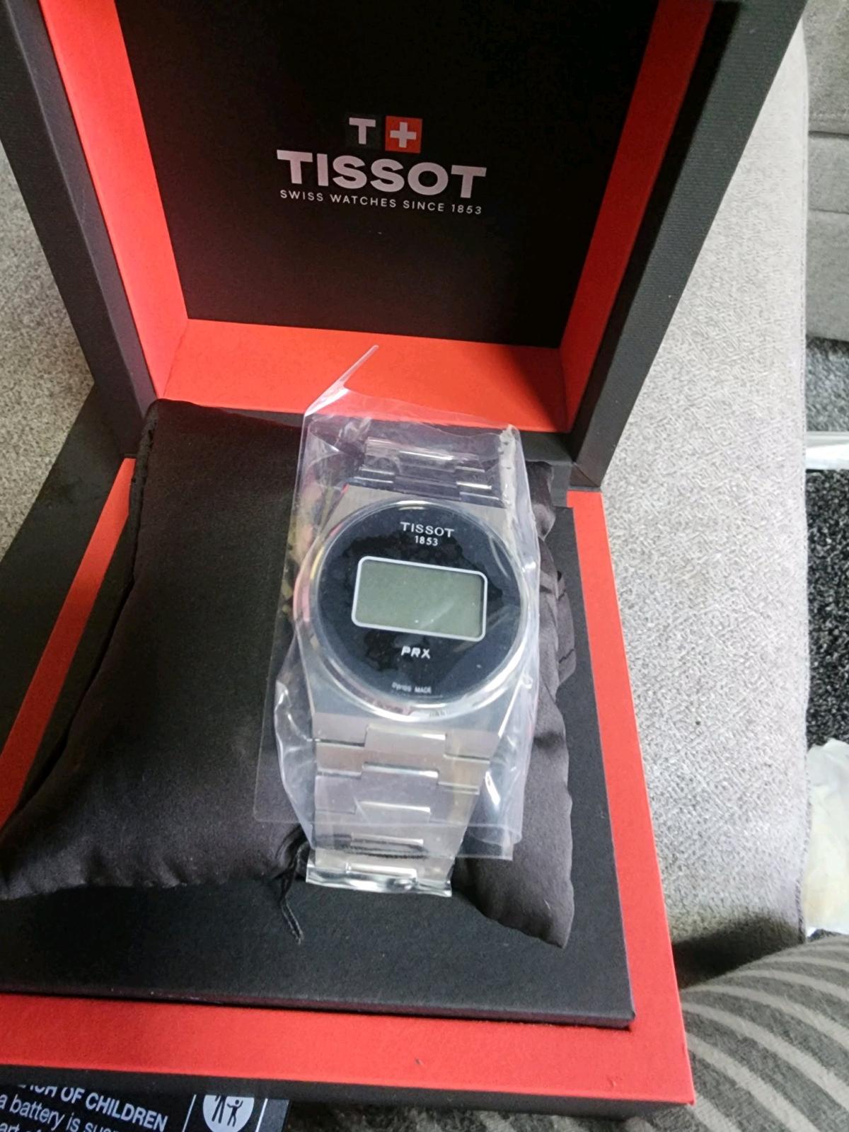 Tissot PRX Digital 40MM Quartz SS Silver Mens Watch T1374631 - San Bernardino, California - FleaMarketBay
