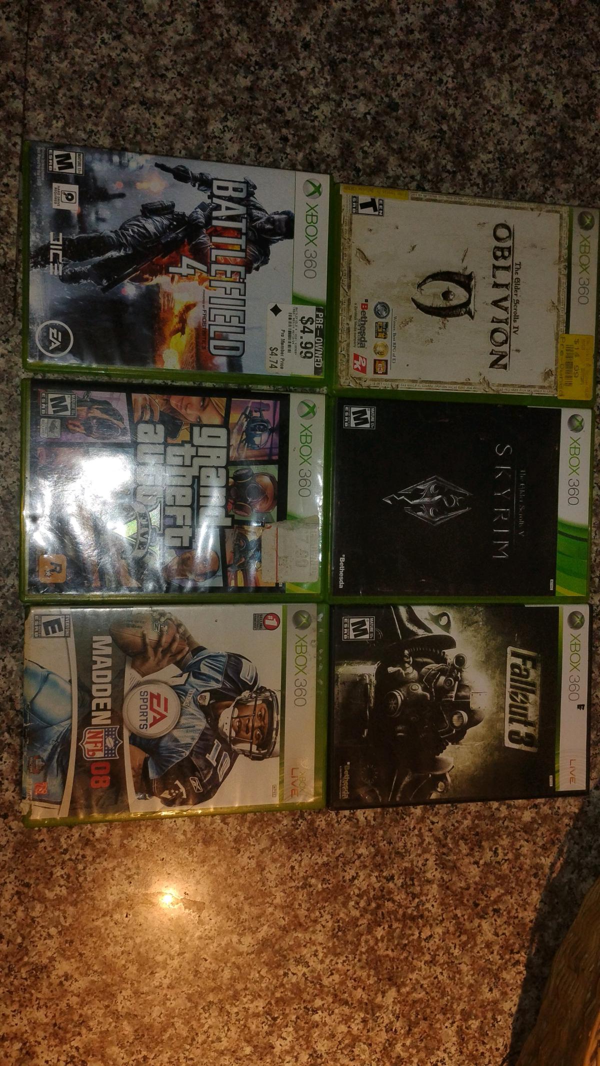 Xbox 360 games - California City, California - FleaMarketBay