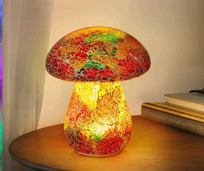 Mosaic Style Mushroom Table Lamp - Palm Bay, Florida