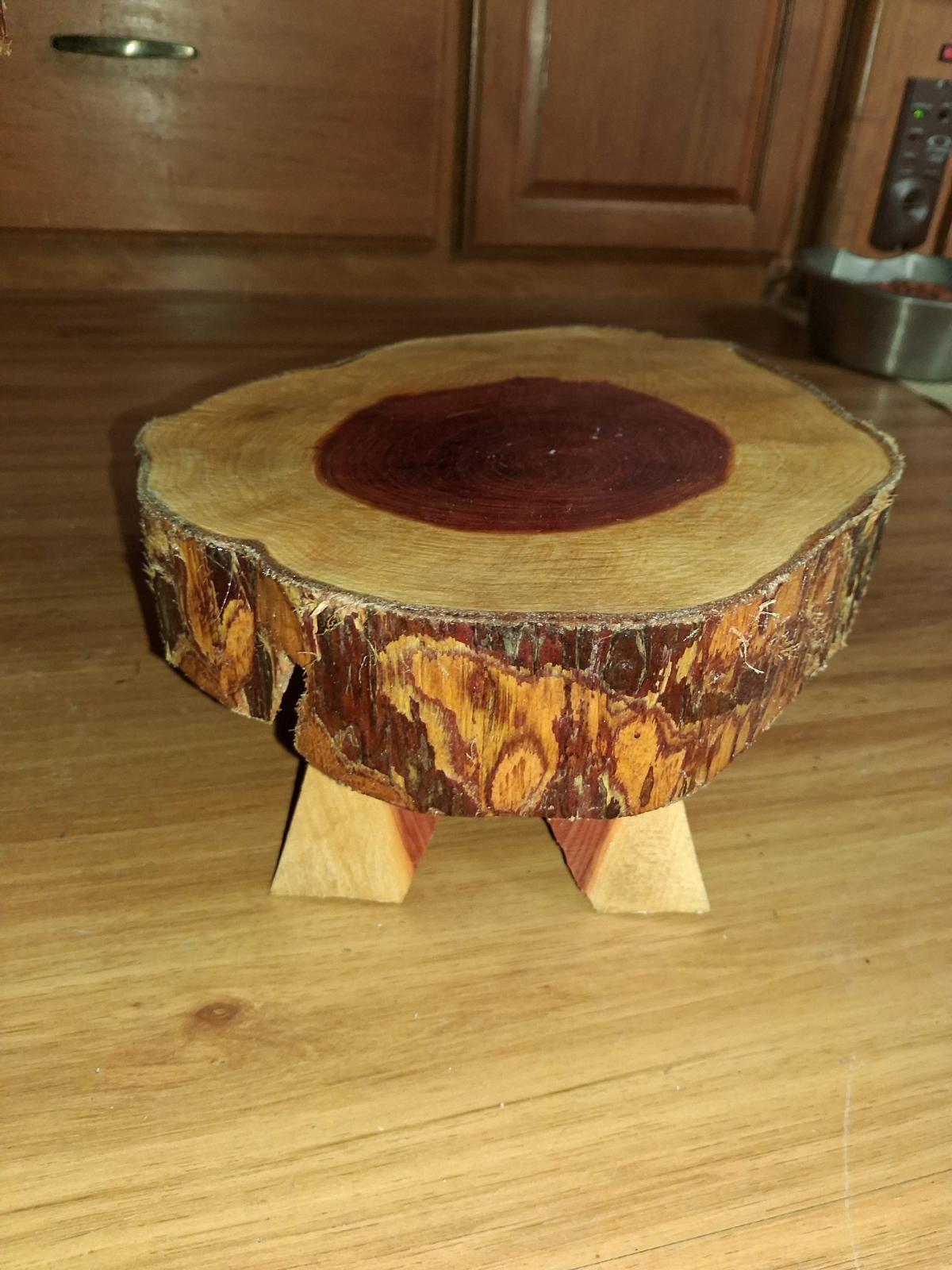 Handcrafted cedar footstools - Madisonville, Tennessee - FleaMarketBay