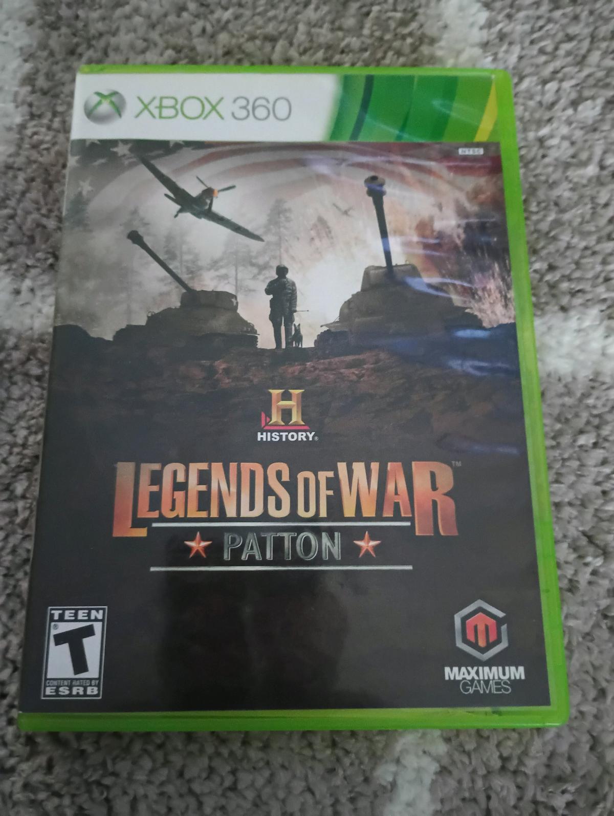 XBOX 360 LEDGEND OF WAR PATTON