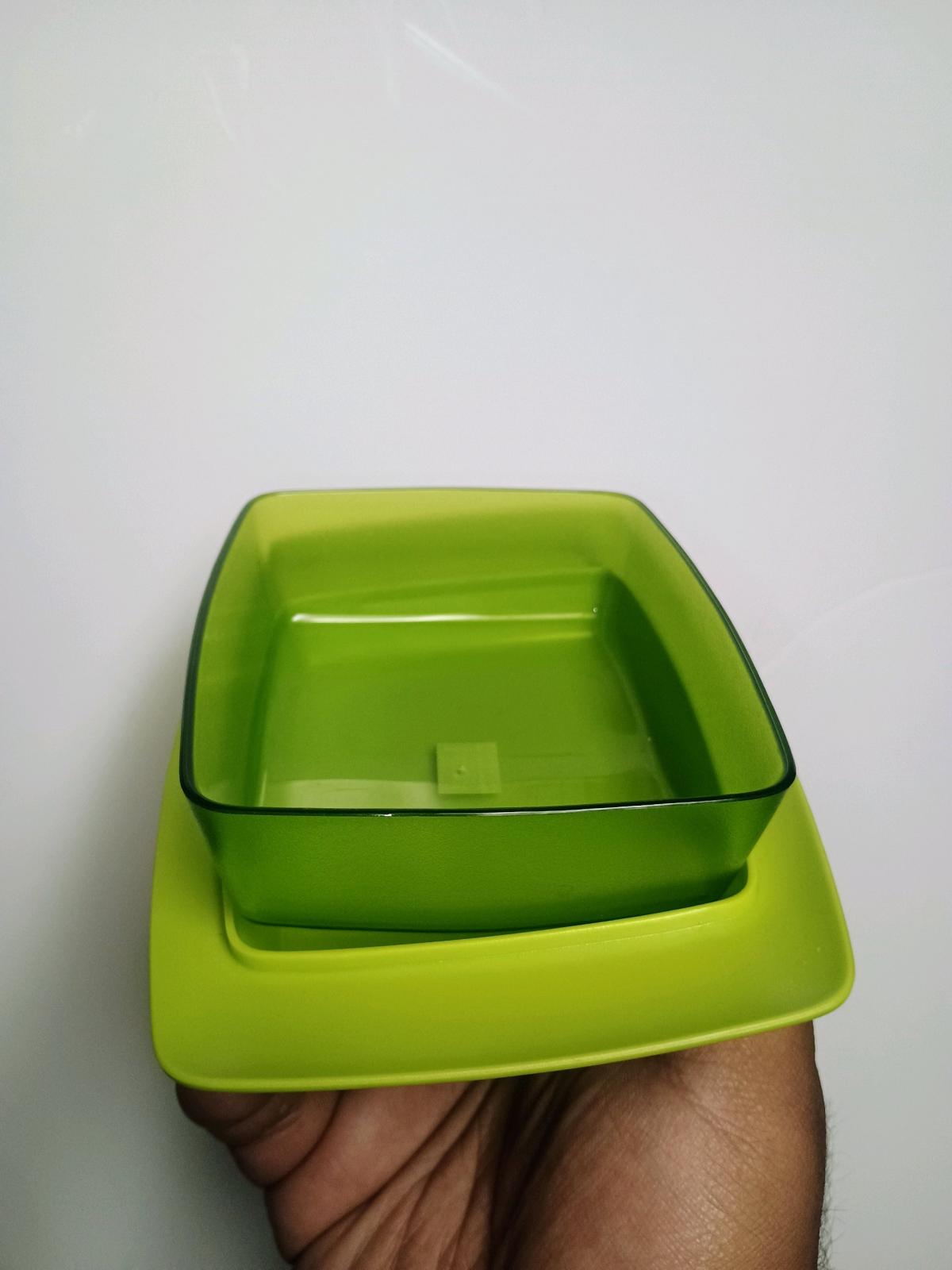 Koziol Butter Dish Green Made in Germany - Turlock, California - FleaMarketBay