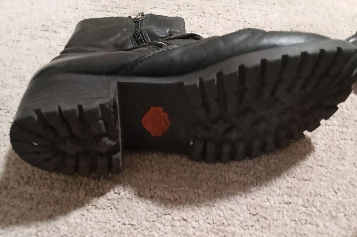 Womens 65 Y2K Used VTG Harley Davidson Moto Boots - Colorado Springs, Colorado - FleaMarketBay