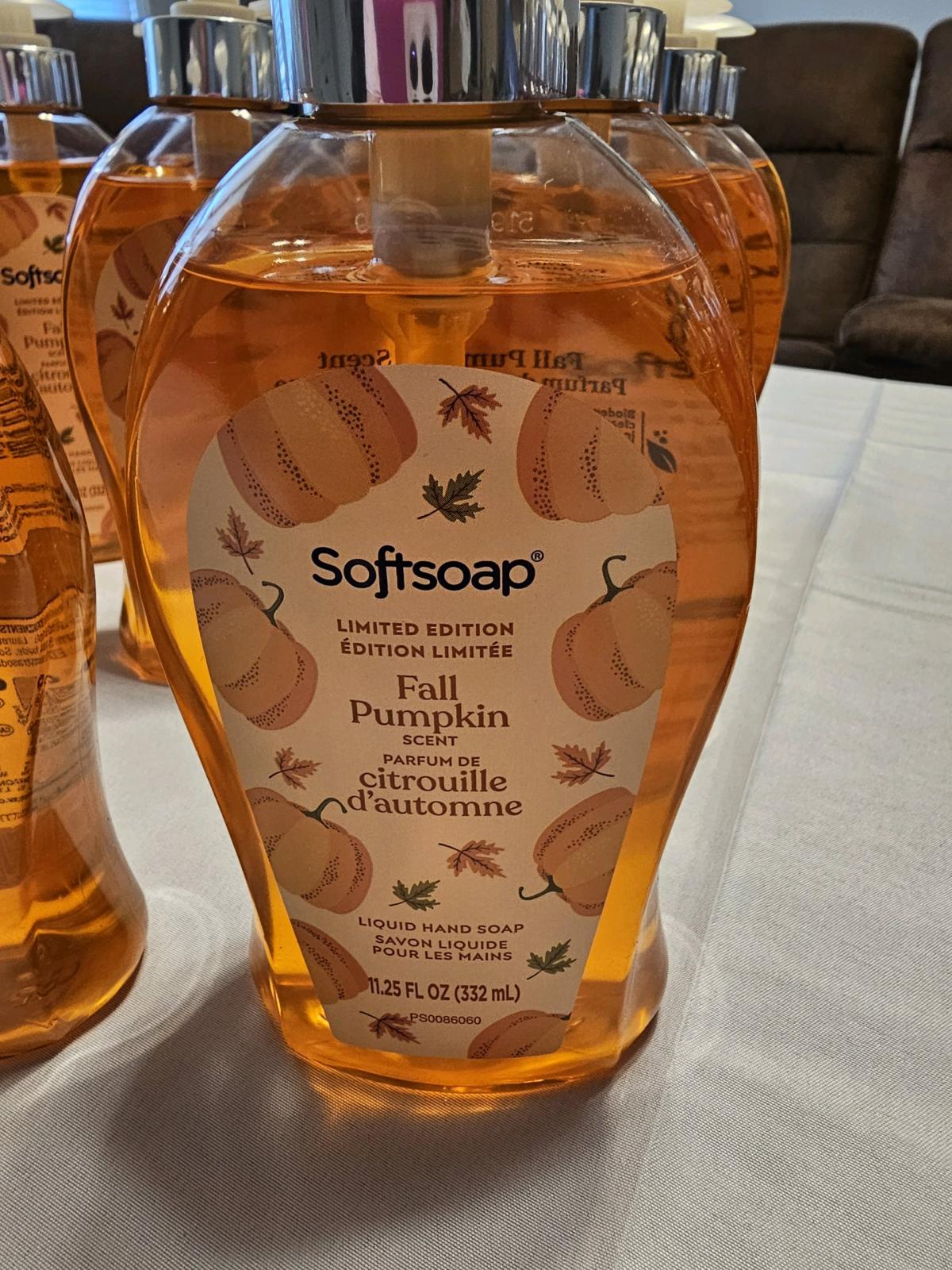 Limited Edition Fall Pumkin scent liquid hand soap