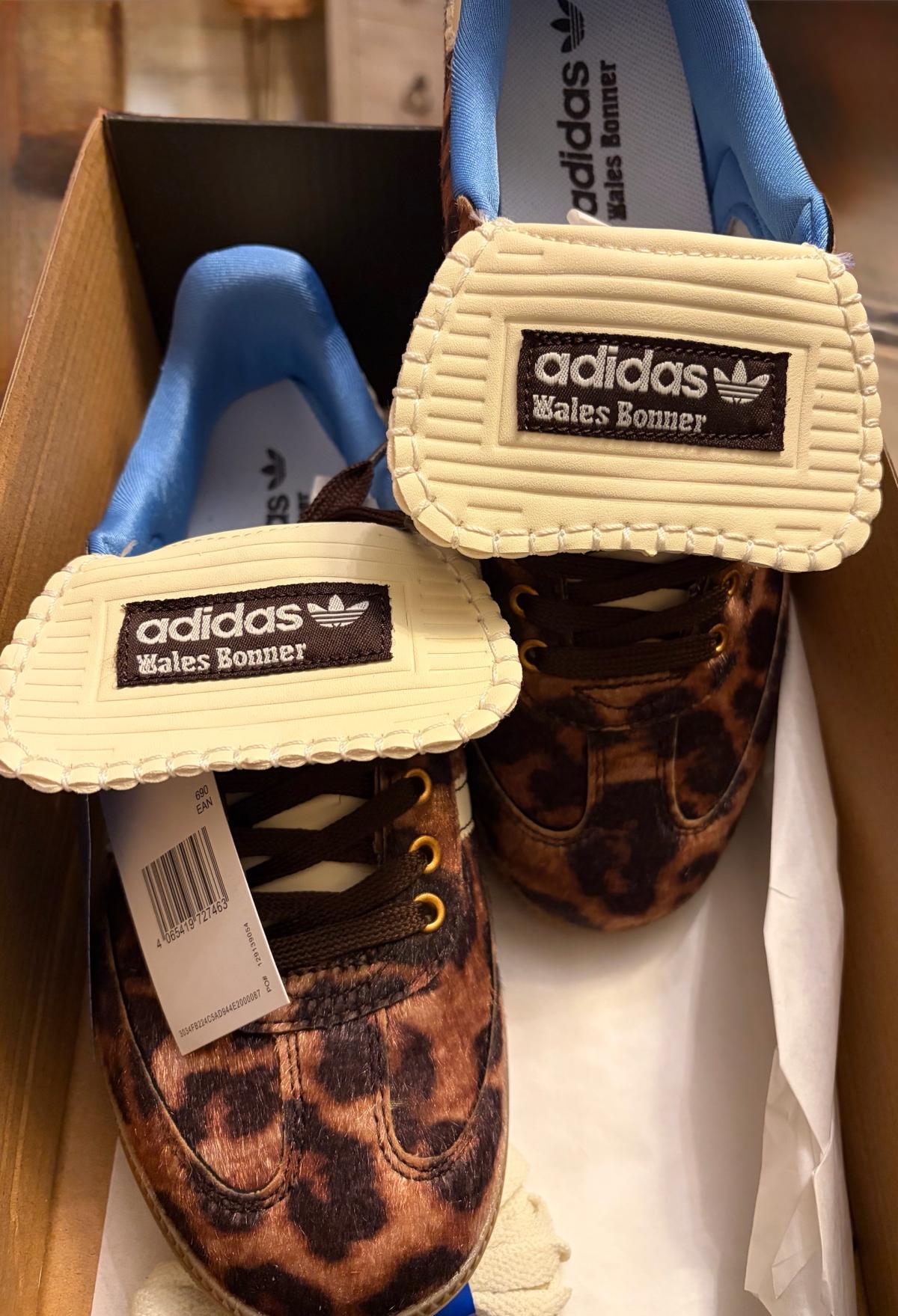 Adidas wales Bonner leopard print samba sneakers - Ridgewood, New York - FleaMarketBay