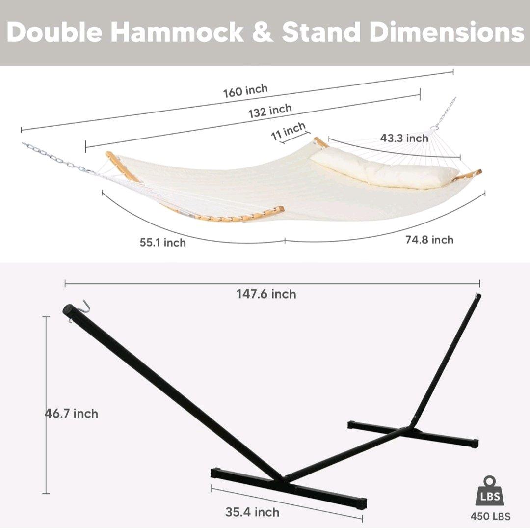 Hamacas para exteriores con soporte incluido hamaca doble co - Denton, Texas - FleaMarketBay