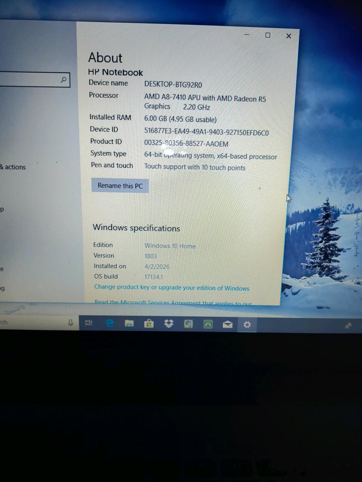 hp touch screen laptop - San Jose, California