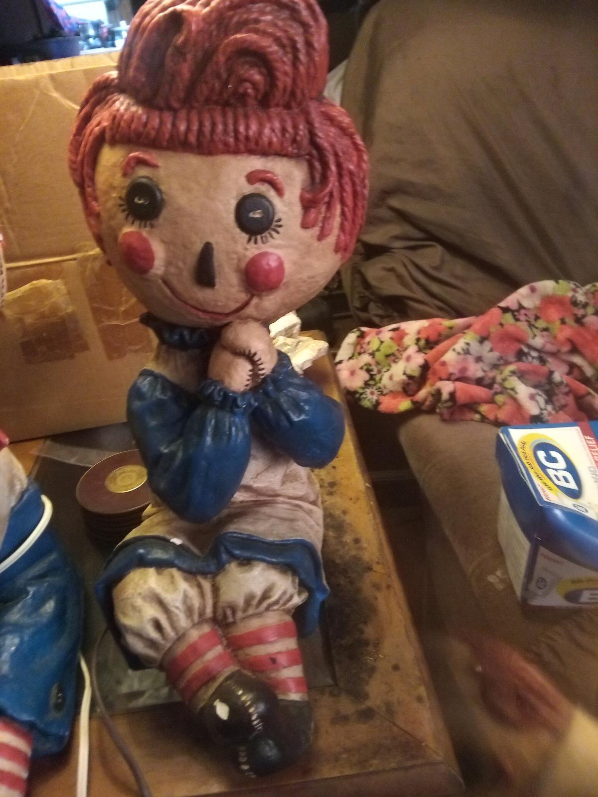 raggedy ann and Andy lamp - Pensacola, Florida - FleaMarketBay