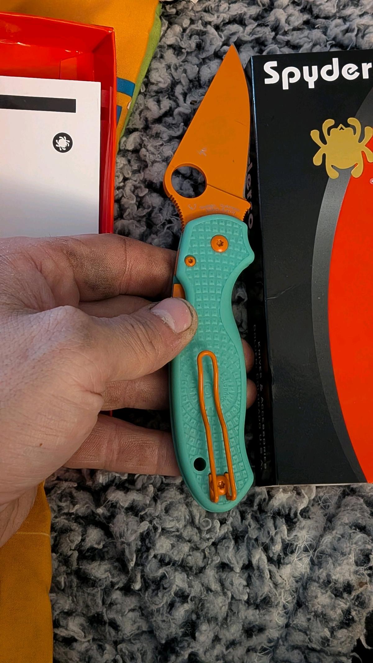 spyderco knife - Alamo, Indiana - FleaMarketBay