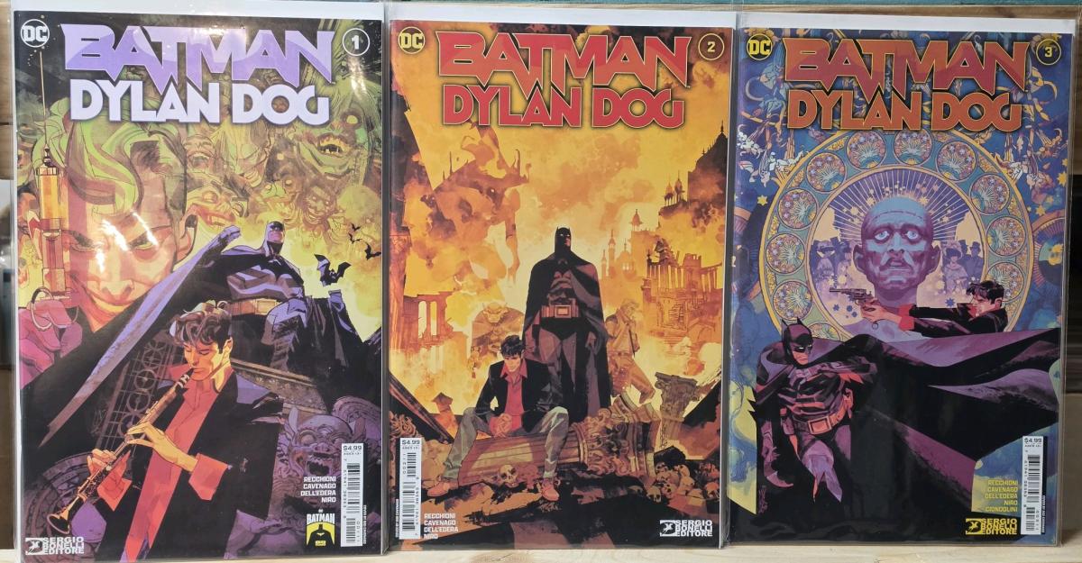 Batman Dylan Dog  13 Cover A Full Gigi Cavenago Cover Set - Chicago, Illinois - FleaMarketBay