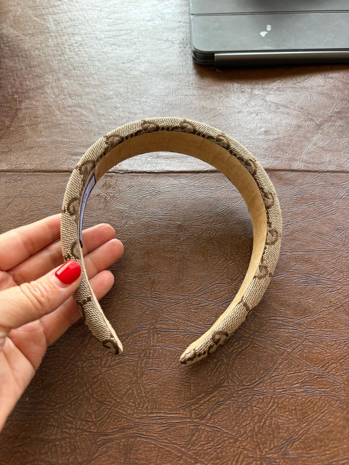 diadema Gucci  Brown headband  diadema caf - Miami Beach, Florida - FleaMarketBay