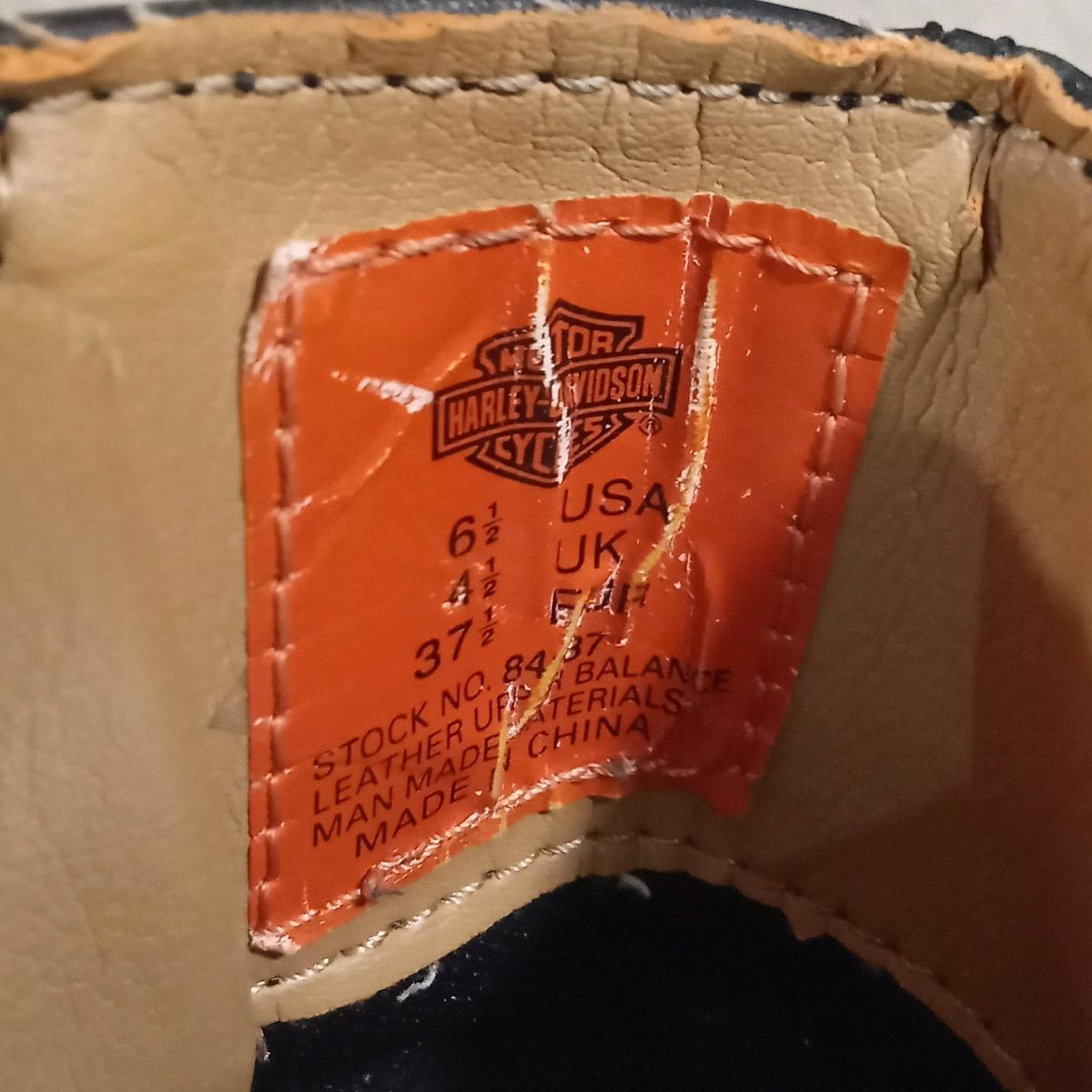 Womens 65 Y2K Used VTG Harley Davidson Moto Boots - Colorado Springs, Colorado - FleaMarketBay