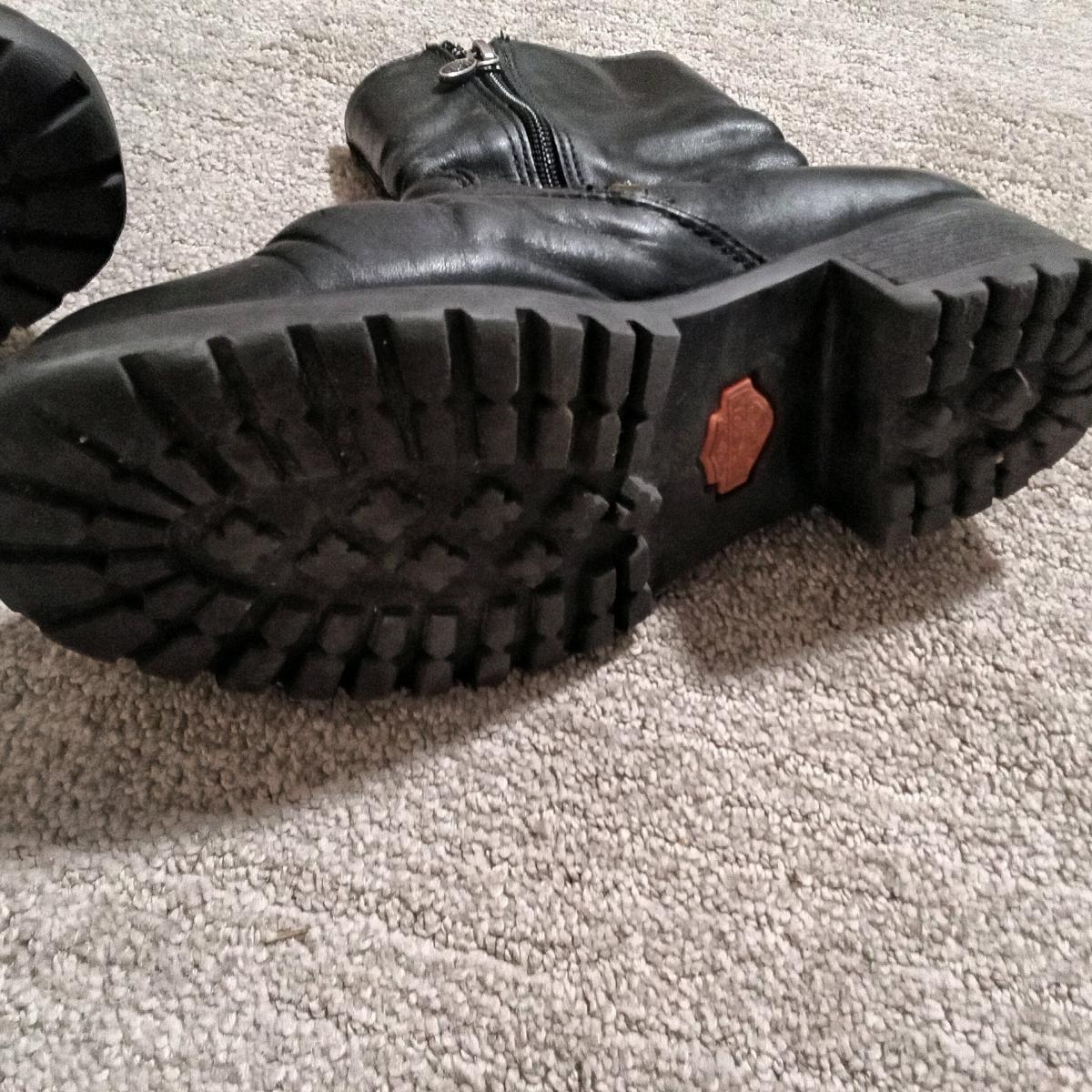 Womens 65 Y2K Used VTG Harley Davidson Moto Boots - Colorado Springs, Colorado - FleaMarketBay