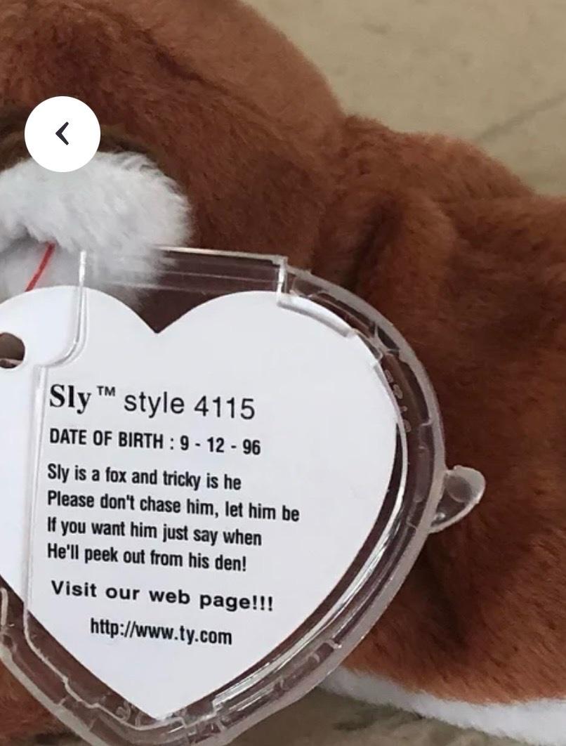 original beenie baby - Tobyhanna, Pennsylvania - FleaMarketBay