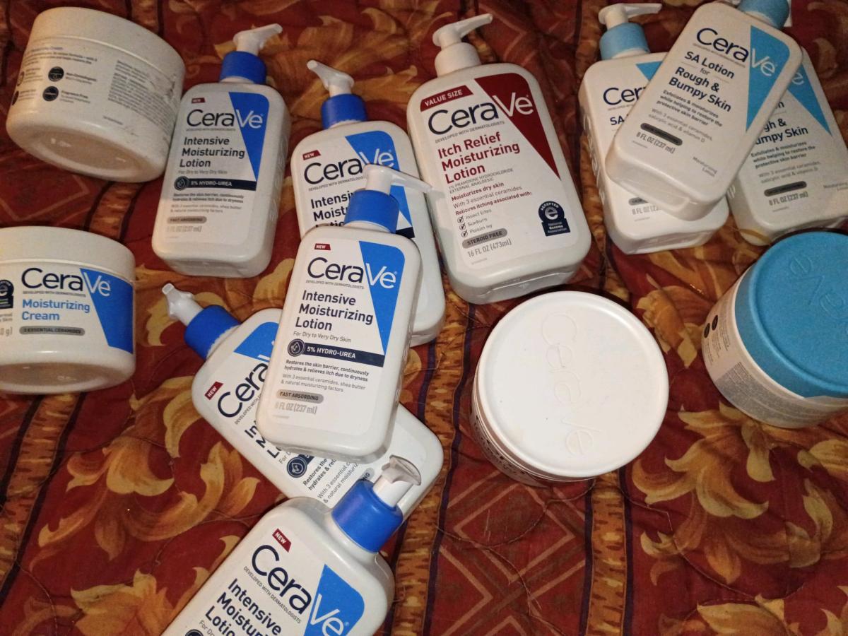 cerave lotions variety