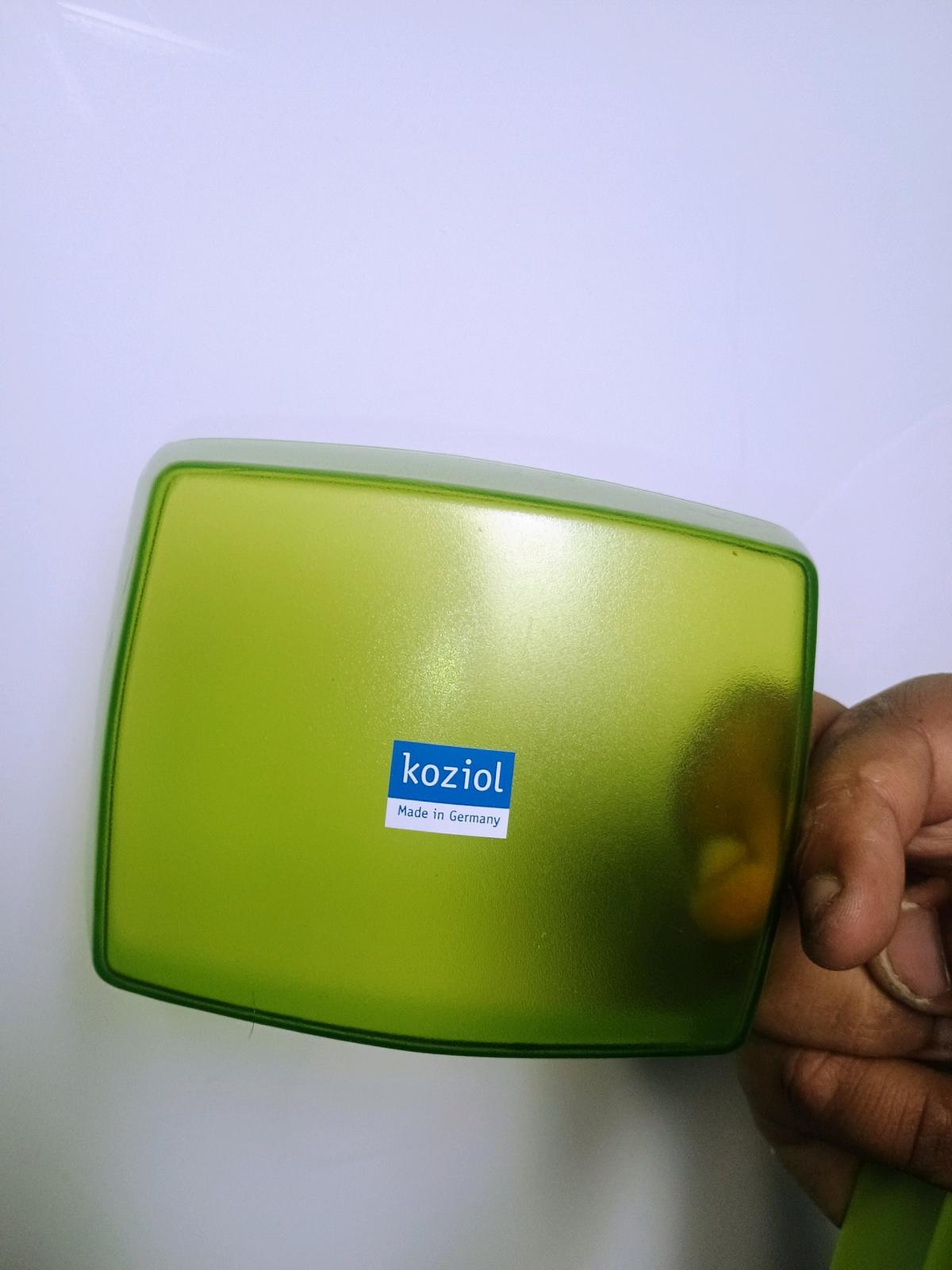 Koziol Butter Dish Green Made in Germany - Turlock, California - FleaMarketBay