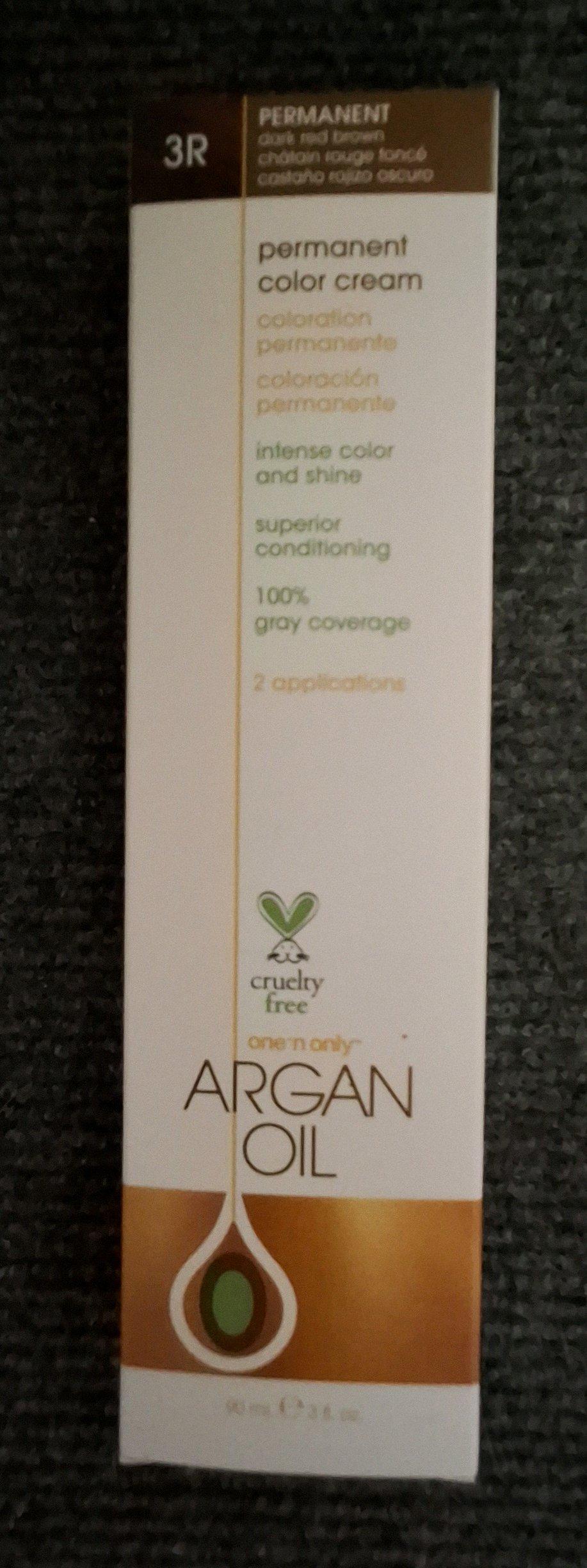 Aragon oil hair color permanent  Dark Red Brown 3R - Lakewood, Washington - FleaMarketBay