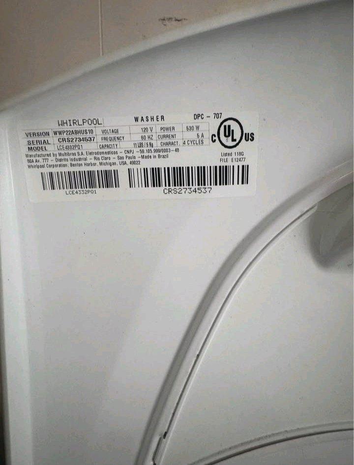 Whirlpool Mini Portable Washer - Baton Rouge, Louisiana - FleaMarketBay