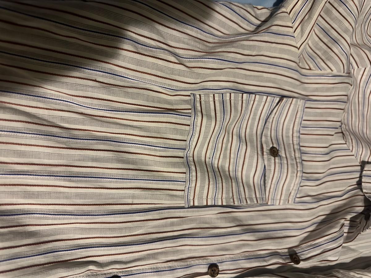 Diesel man pin strip short sleeve shirt - Adelanto, California - FleaMarketBay