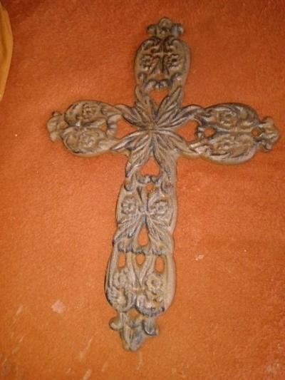 New Rustic Cast Iron Cross