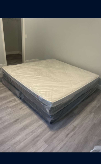 King Size Mattress Brand New 2pc Box Spring Colchones King S