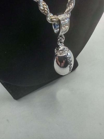 All American football necklace