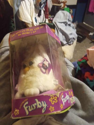 Furby 1998 never been used still in box never played with